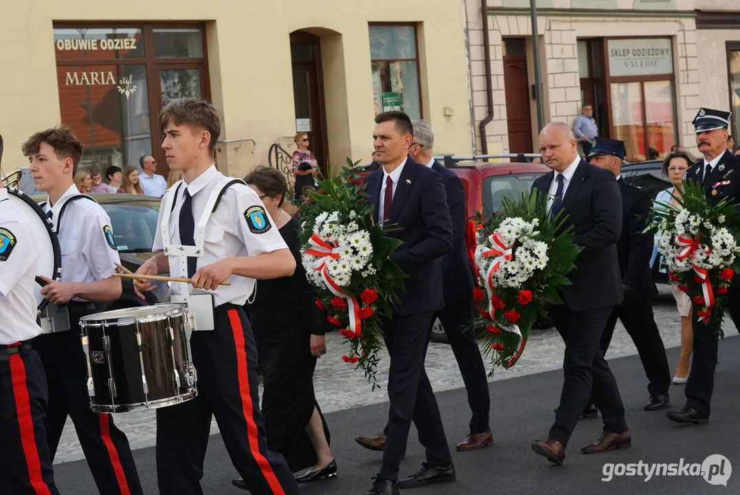 Poświęcenie figury Św. Jana Nepomucena w Krobi