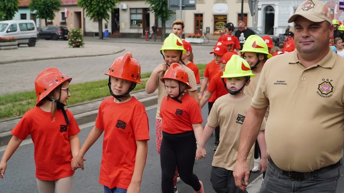 Dziecięce Drużyny Pożarnicze na zawodach w Miejskiej Górce