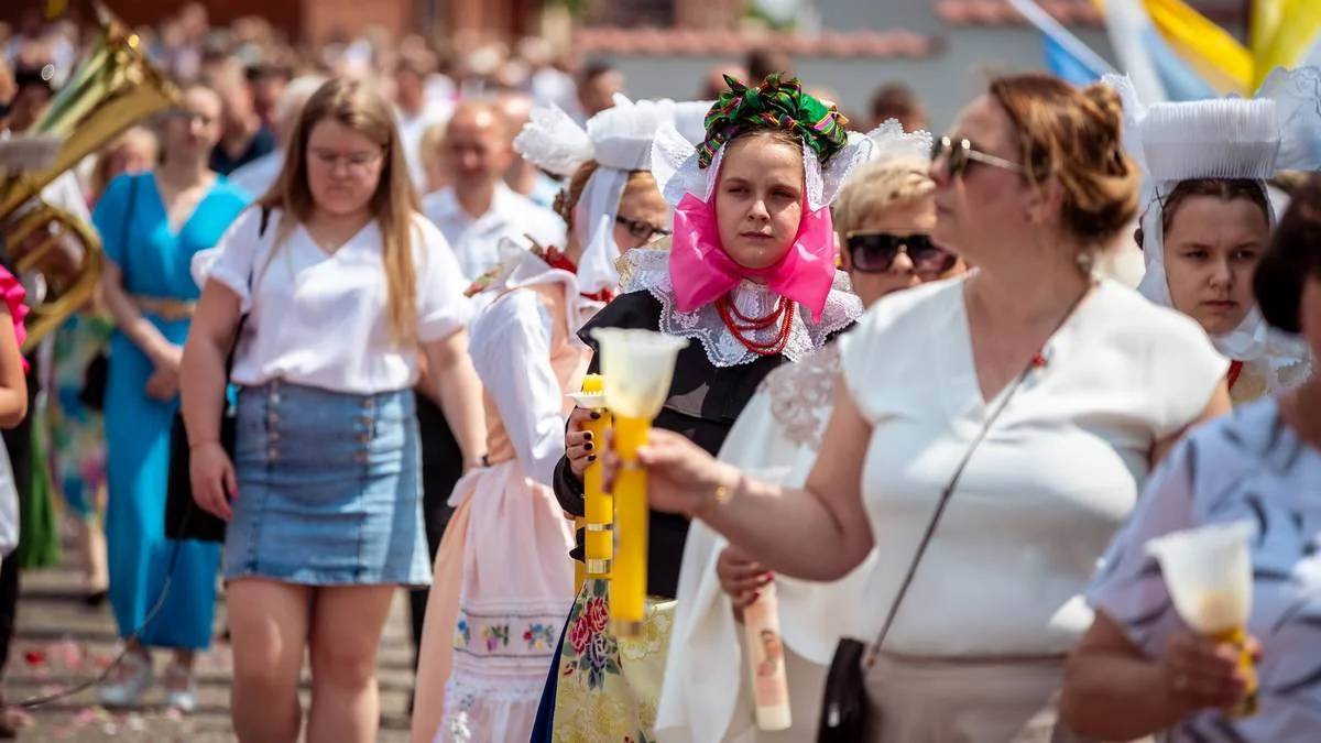 Procesja Bożego Ciała w Domachowie