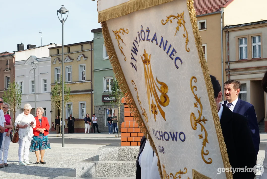 Poświęcenie figury Św. Jana Nepomucena w Krobi