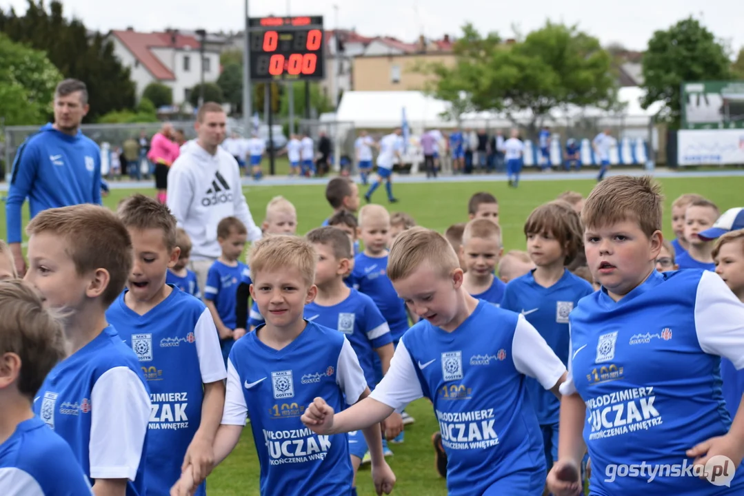 Mecz oldboyów Kani Gostyń i Lecha Poznań na 100-lecie Kani