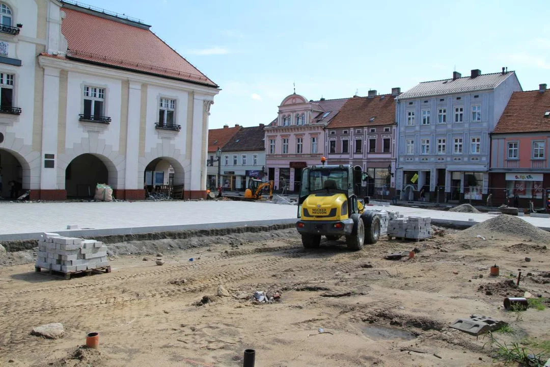 Przebudowa rynku w Jarocinie