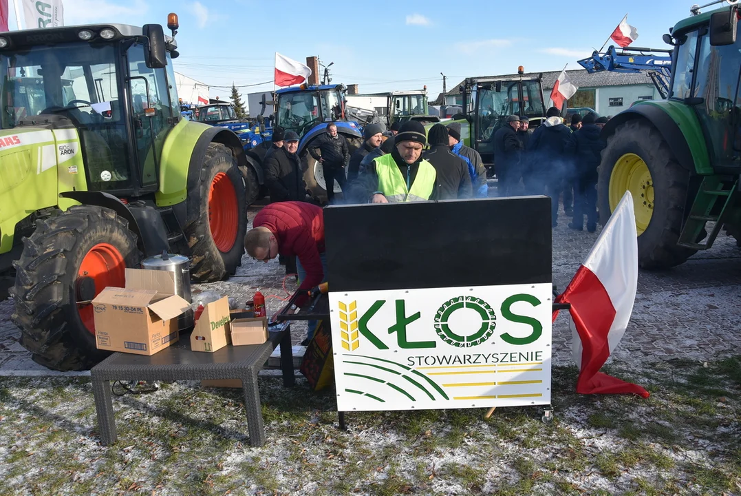 Protest rolników w Jerce przeciwko podpisaniu umowy UE - MERCOSUR