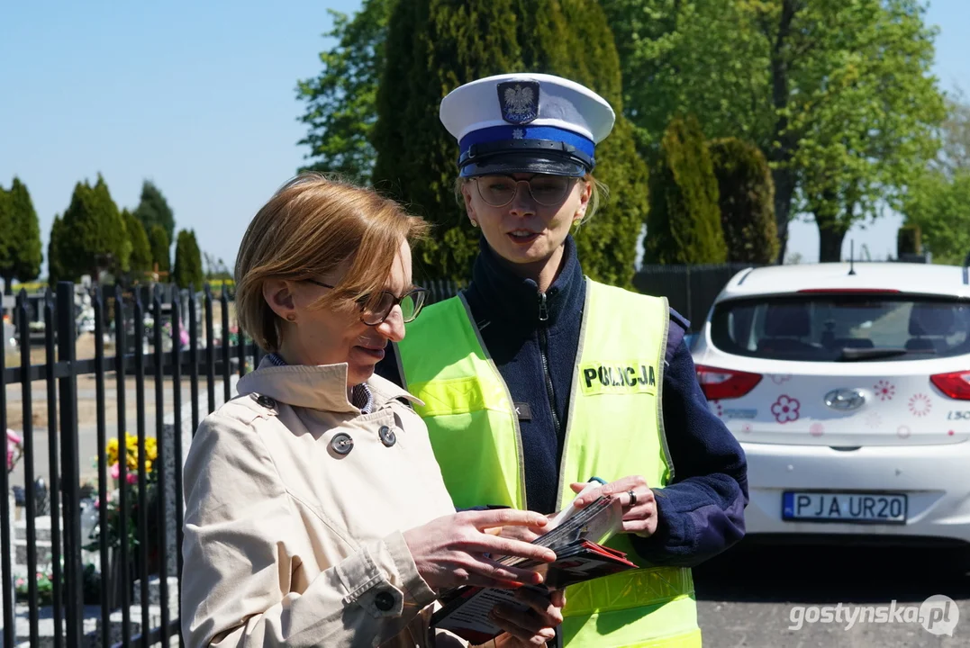 Akcja informacyjno- prewencyjna w Krobi