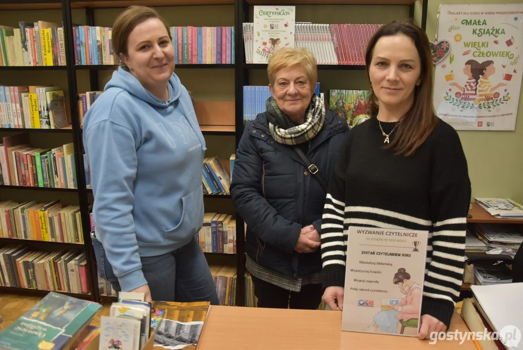 Czytelniczy challenge w Gminnej Bibliotece Publicznej w Piaskach