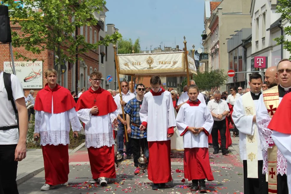 Procesja Bożego Ciała w Jarocinie