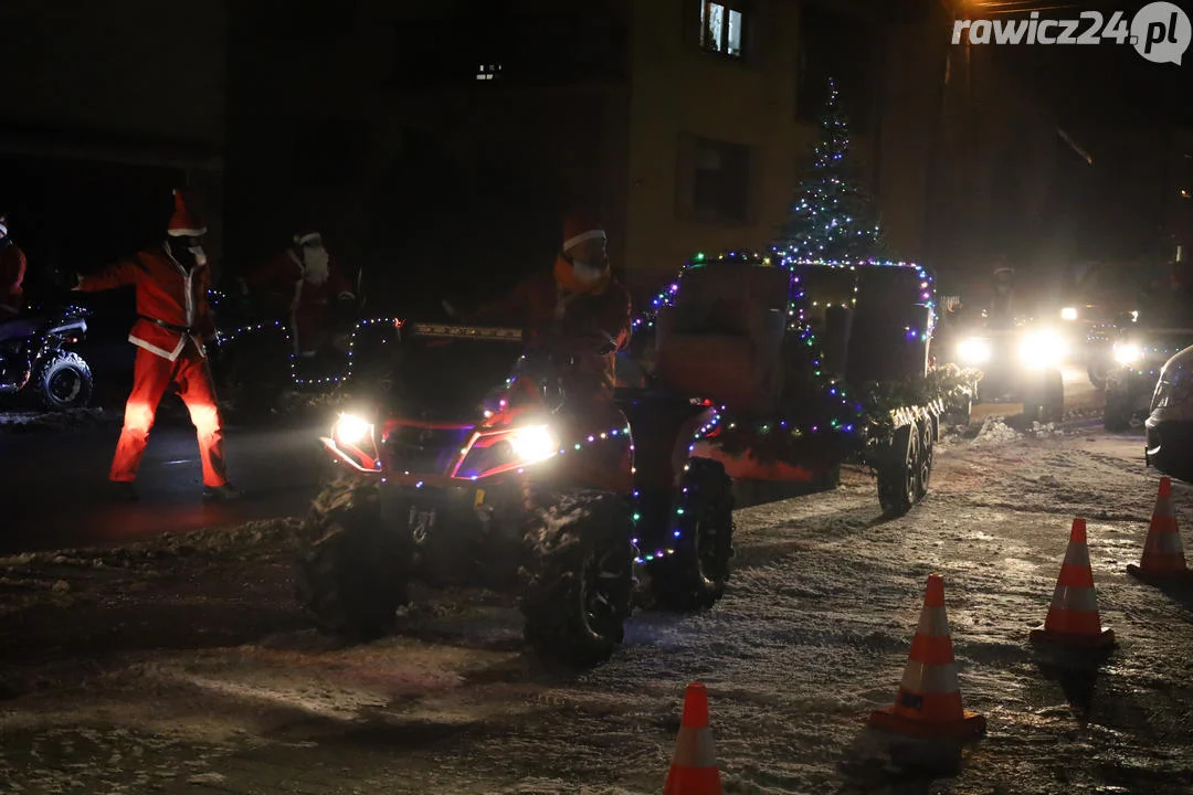 Mikołaje na Quadach w Szkaradowie