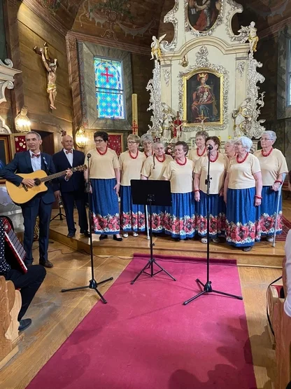 Koncert pieśni maryjnych w Sośnicy