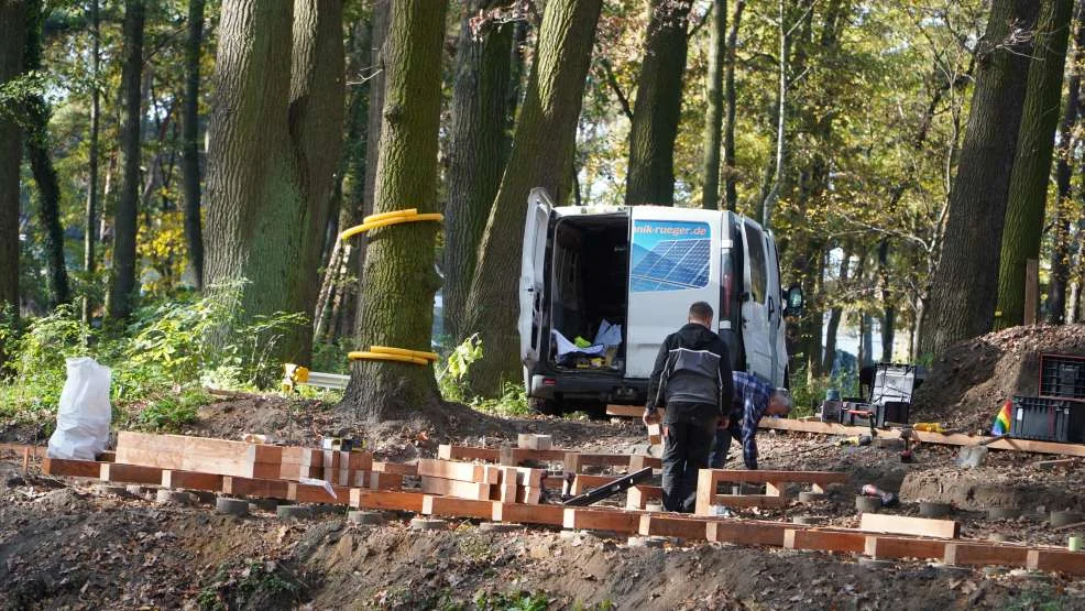 Park przy ulicy Szubianki w Jarocinie