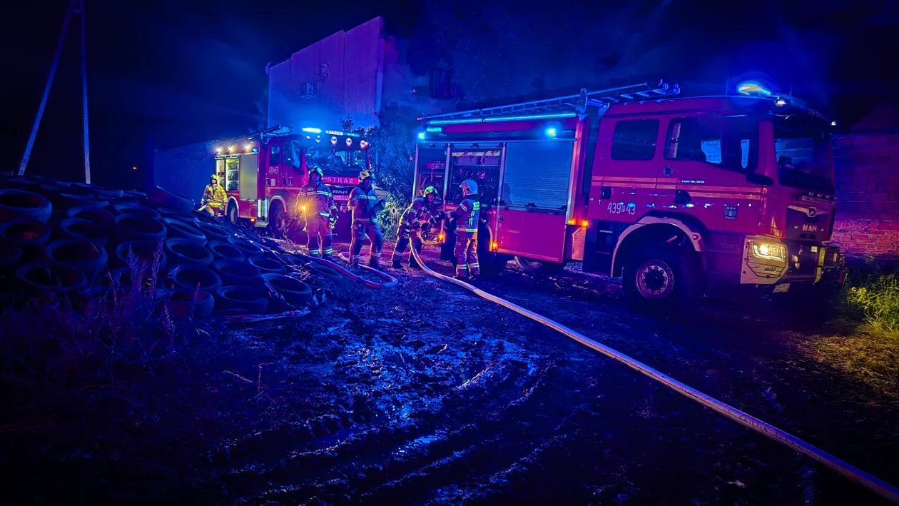Pożar stogu słomy w Grabianowie. Do zbadania sprawy powołano biegłego