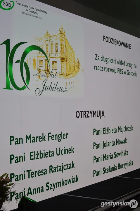 160-lecie Powiatowego Banku Spółdzielczego w Gostyniu