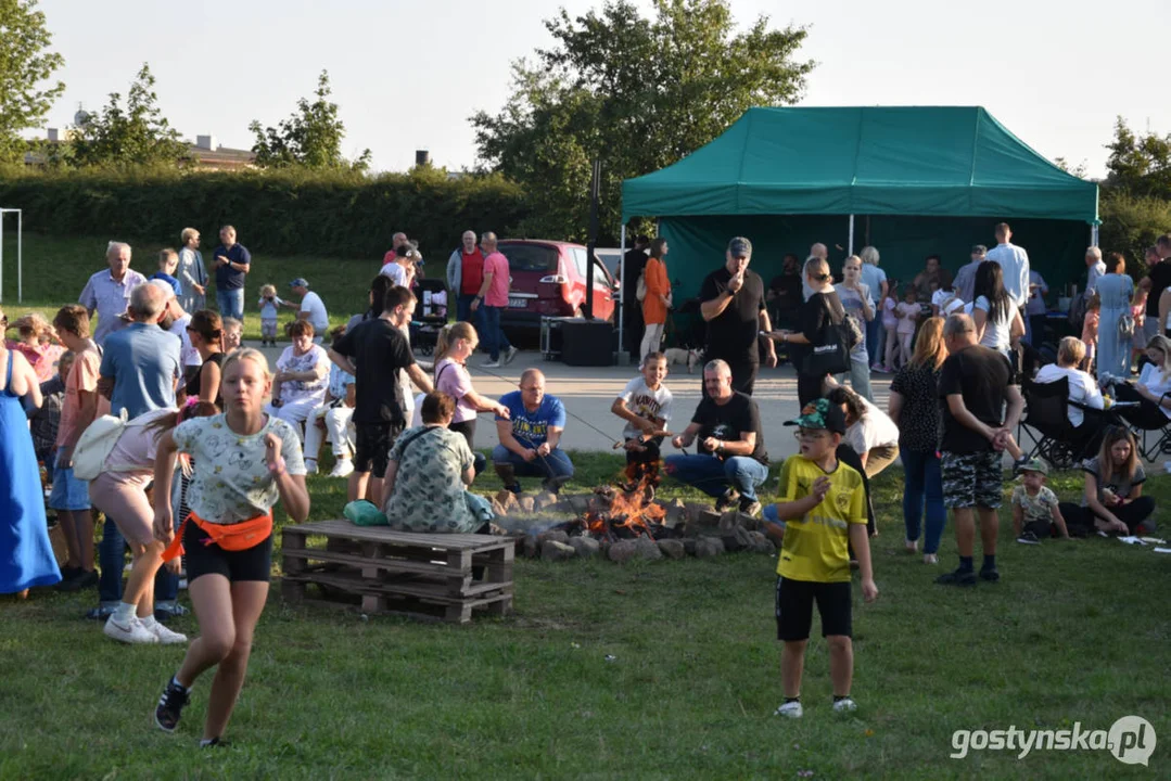 Piknik przy ognisku na pożegnanie lata przygotowała Rada Osiedla Pożegowo w Gostyniu