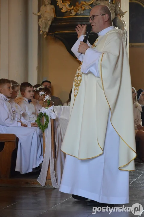 Pierwsza Komunia Św. w parafii pw. św. Jadwigi w Pępowie