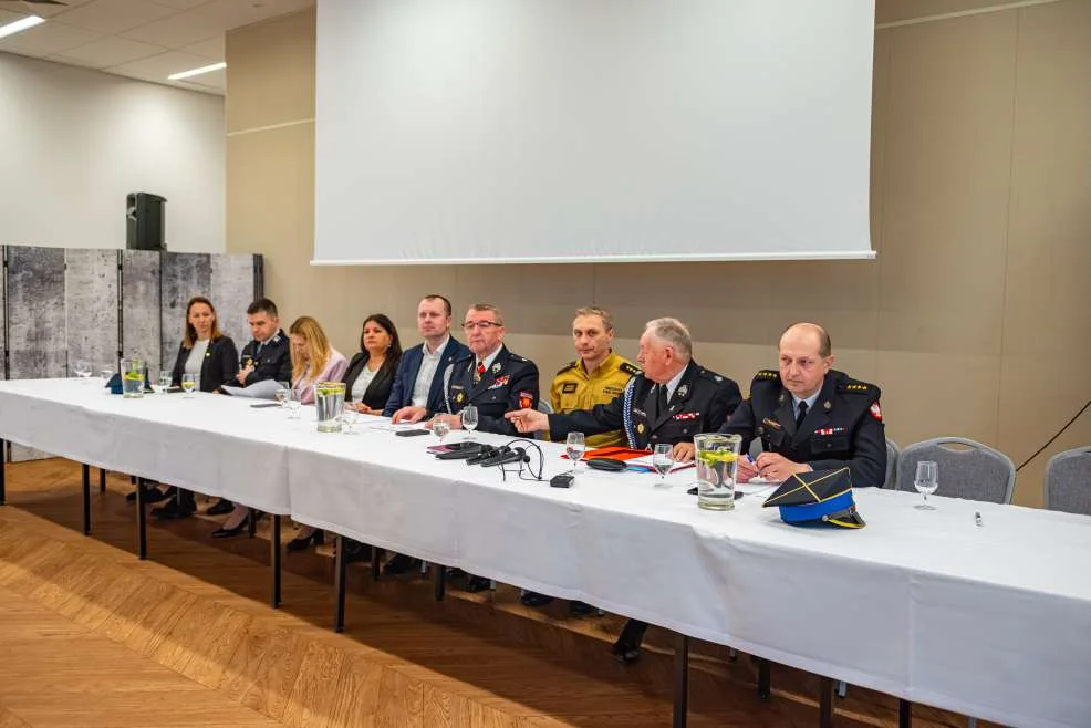 W zebraniu sprawozdawczo-wyborczym ZOSP Jarocin uczestniczyli zaproszeni goście.