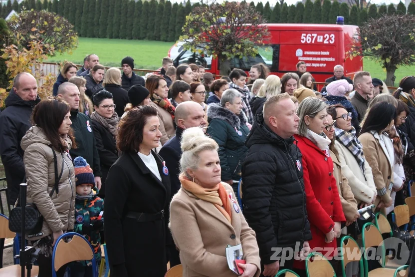 Nadanie imienia Powstańców Wielkopolskich Szkole Podstawowej w Żegocinie