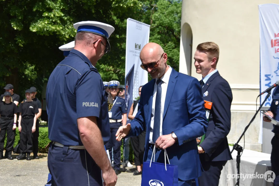 Podsumowanie 34. Konkursu "Policjant Ruchu Drogowego 2024" - finał  wojewódzki w Gostyniu