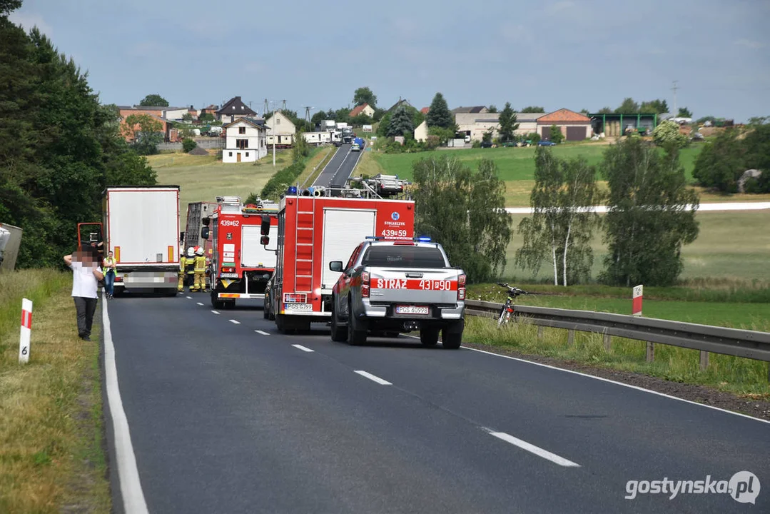 Tragiczny wypadek drogowy na DW 308, na odcinku Kunowo - Lubiń