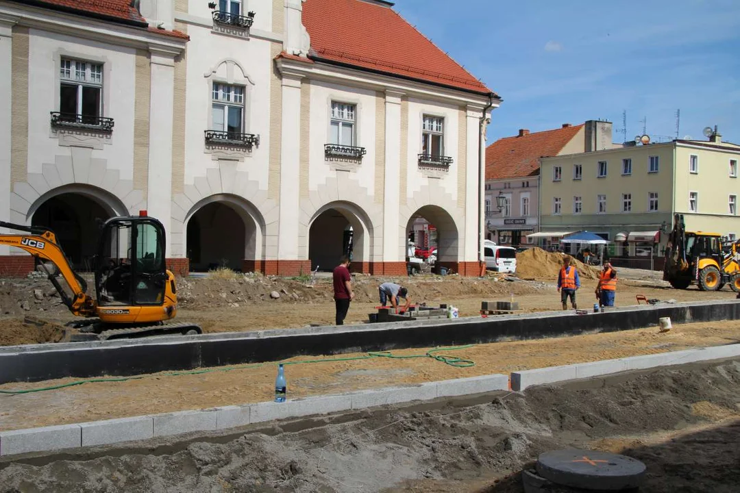 Przebudowa rynku w Jarocinie