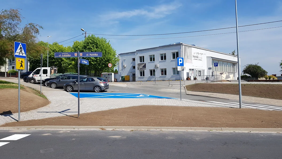 Nowe parkingi przebudowane skrzyżowania na Osiedlu Tysiąclecia  w Gostyniu