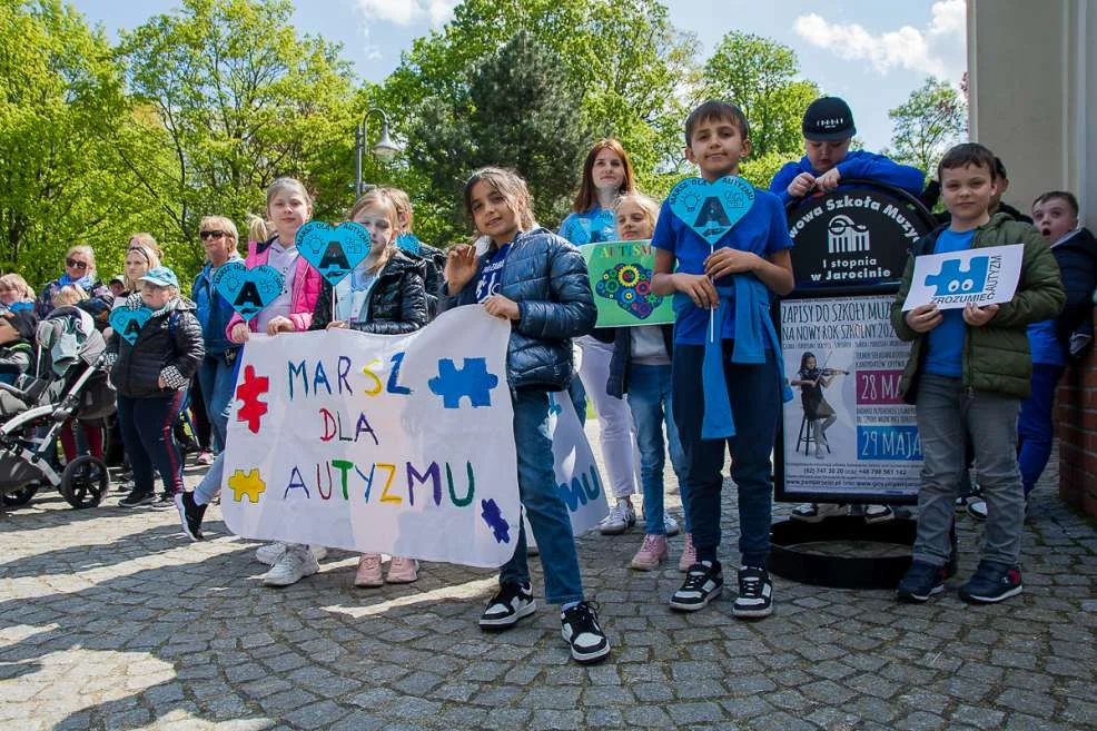 Marsz dla autyzmu w Jarocinie