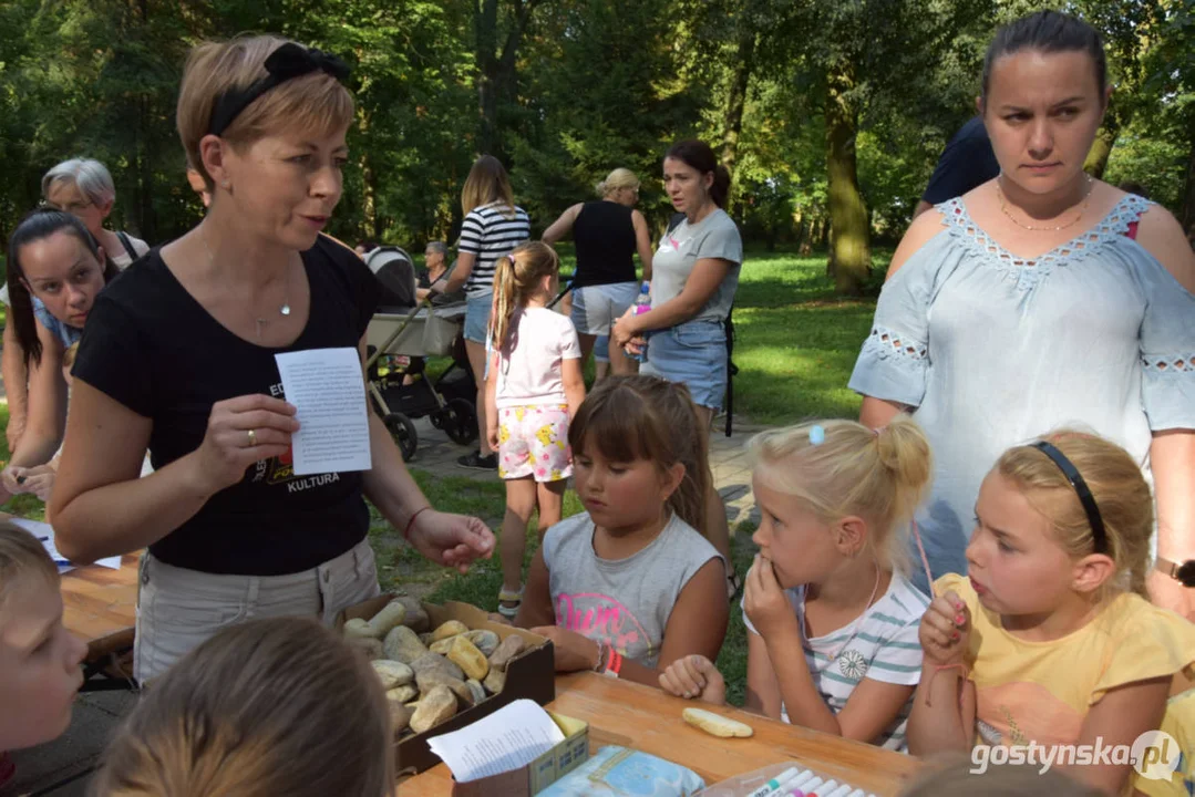 Rodzinny piknik w Pogorzeli - z alpakami i kamykami