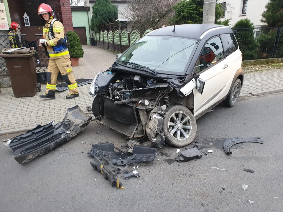 Kolizja na ulicy Zachodniej w Pleszewie [ZDJĘCIA] - Zdjęcie główne