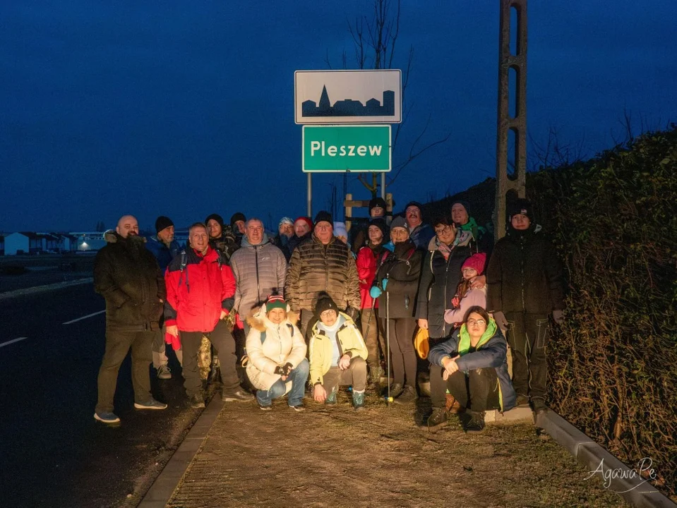 PTTK Pleszew - wejście na Gołębią Górę