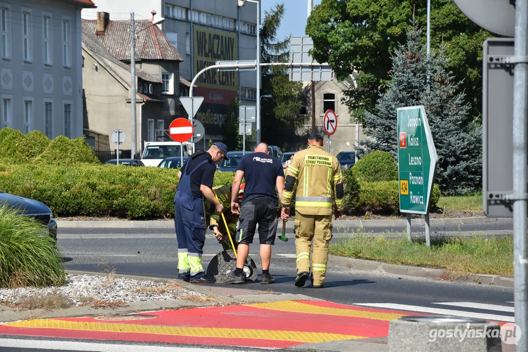 Gaz ulatniał się w budynku SP ZOZ w Gostyniu