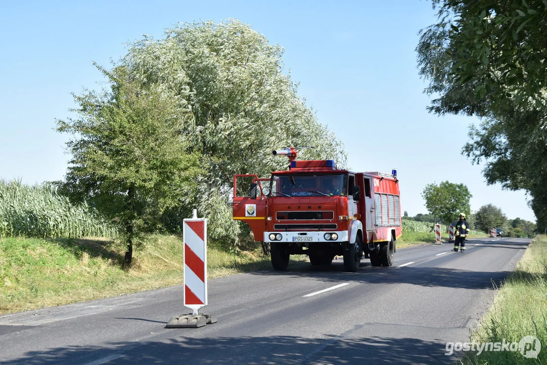 Wypadek drogowy w gminie Piaski (Szelejewo)