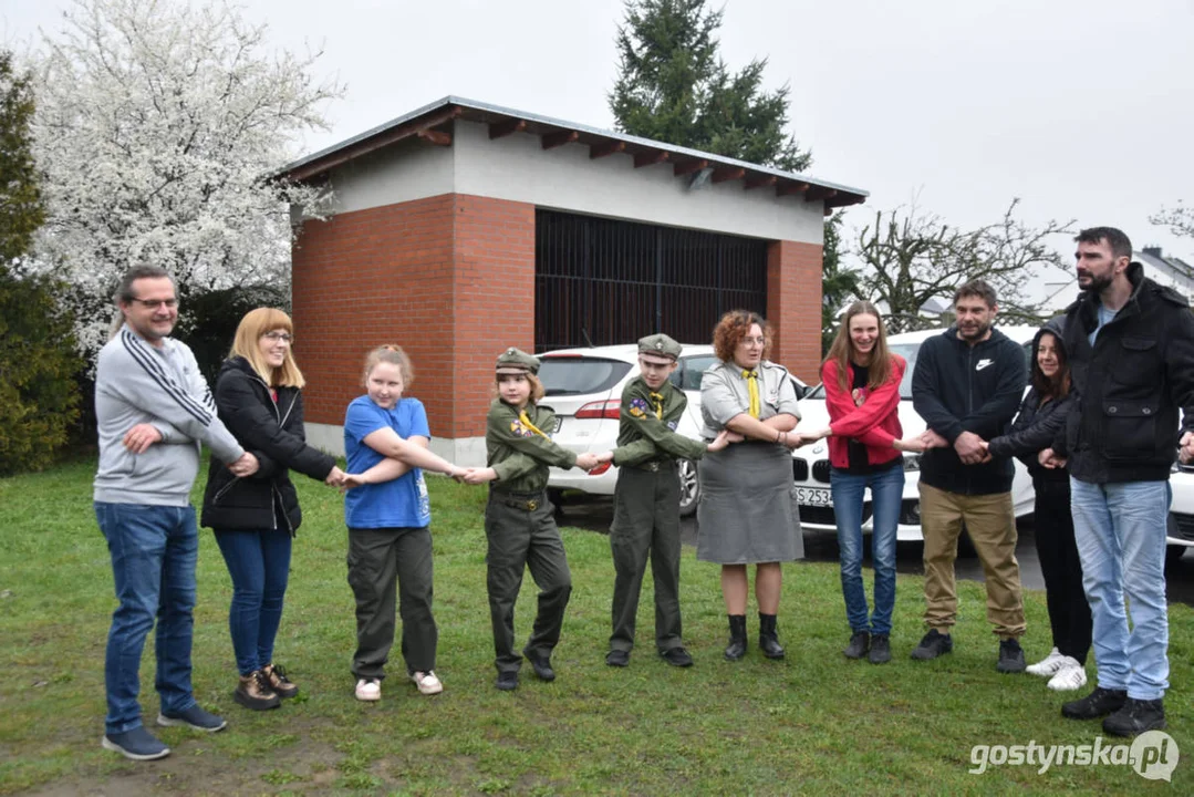 Uroczyste otwarcie harcówki 14. Wielopoziomowej Drużyny Harcerskiej w Gostyniu