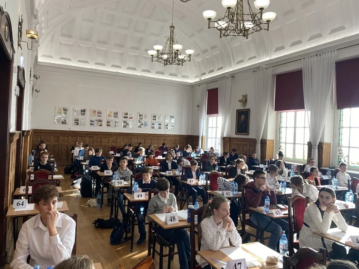Olimpiada Matematyczna Juniorów w I Liceum Ogólnokształcącym w Pleszewie