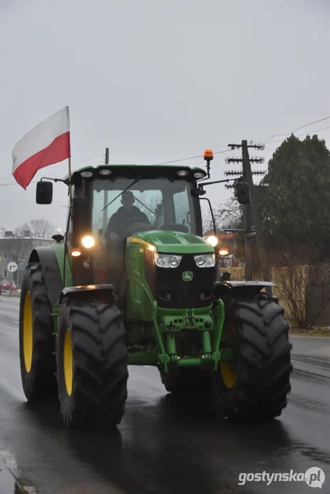 Protesty rolnicze w powiecie gostyńskim 2024