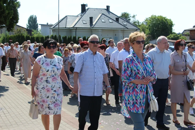 Procesja Bożego Ciała w parafii Św. Floriana