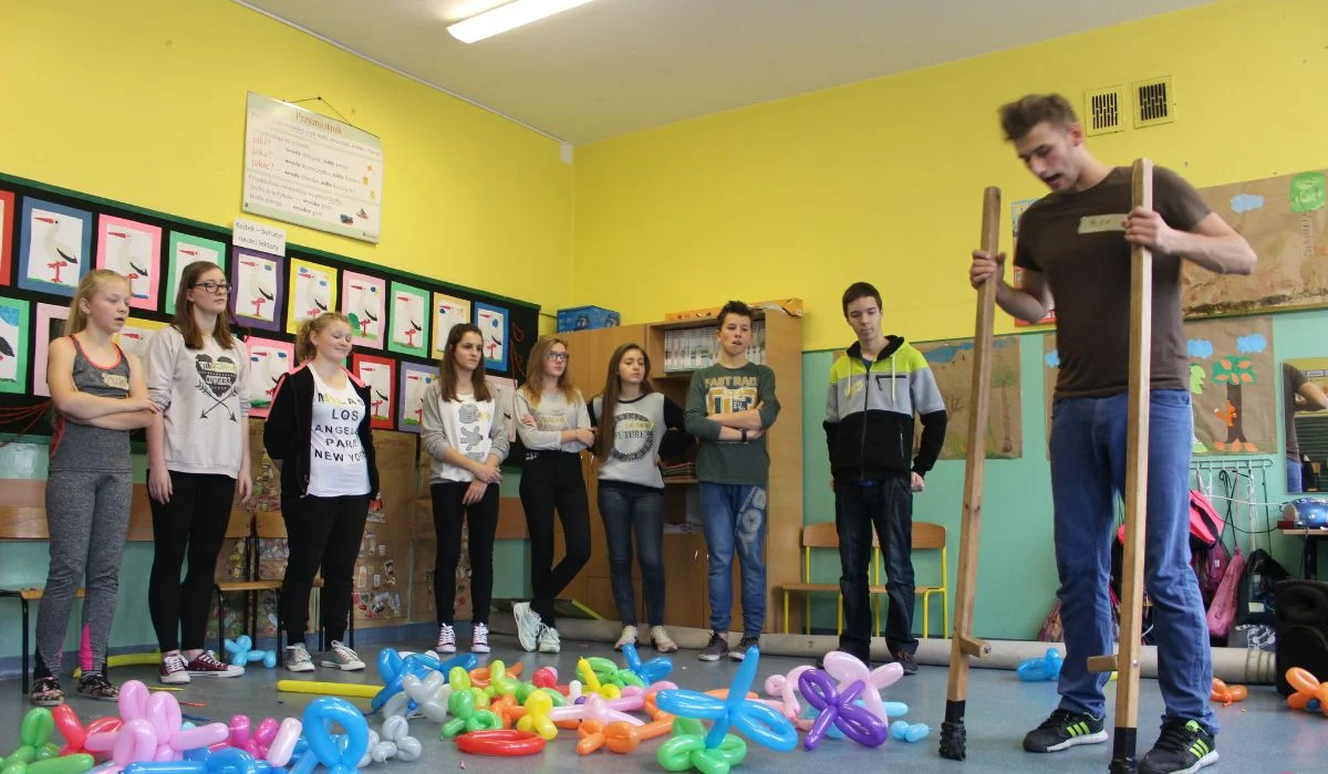 "Masz Moc" . Fundacja "Ogród Marzeń" organizowała duży projekt dla wolontariuszy.