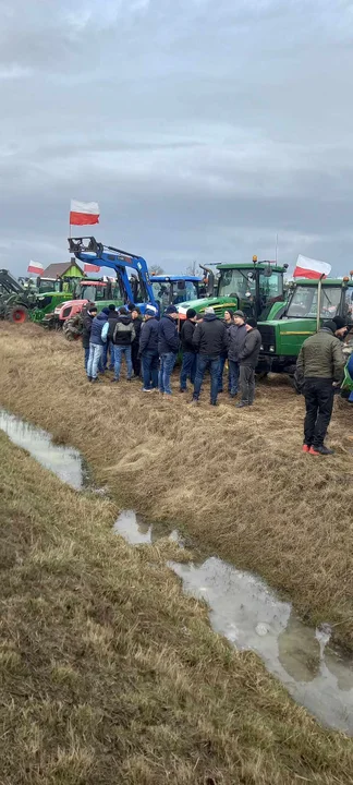 Protest rolników na Ziemi Jarocińskiej