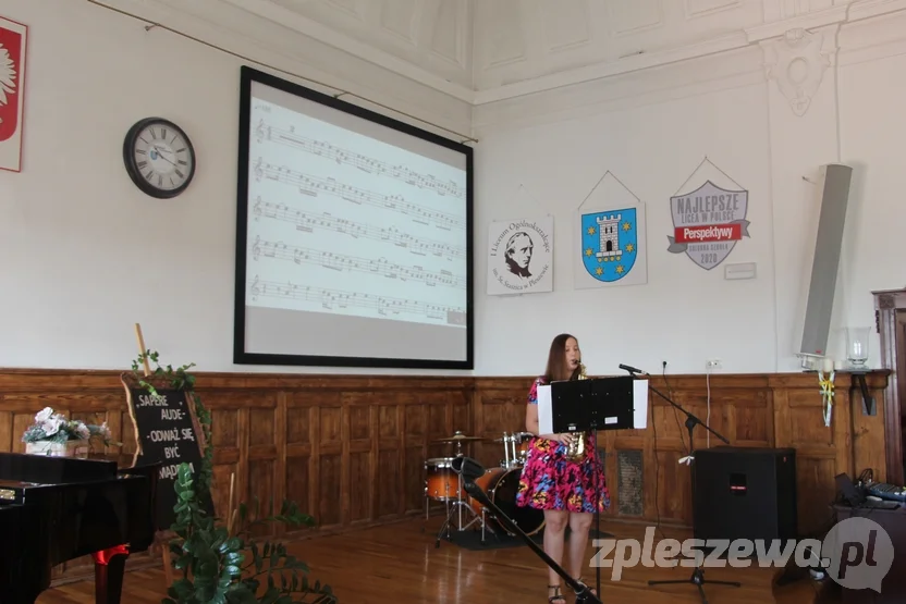 Rozpoczęcie roku szkolnego w I Liceum Ogólnokształcącym w Pleszewie