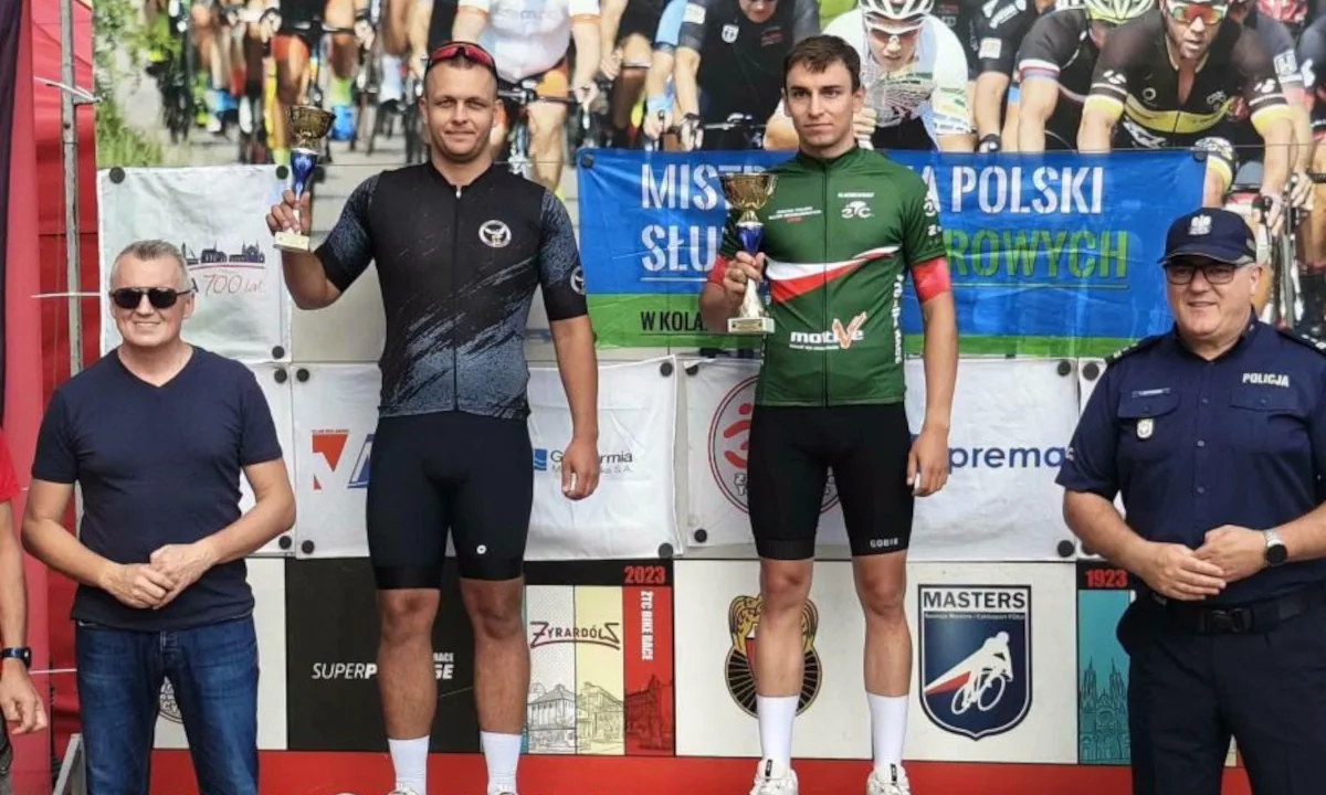 Policjant z Jarocina na podium mistrzostw Polski