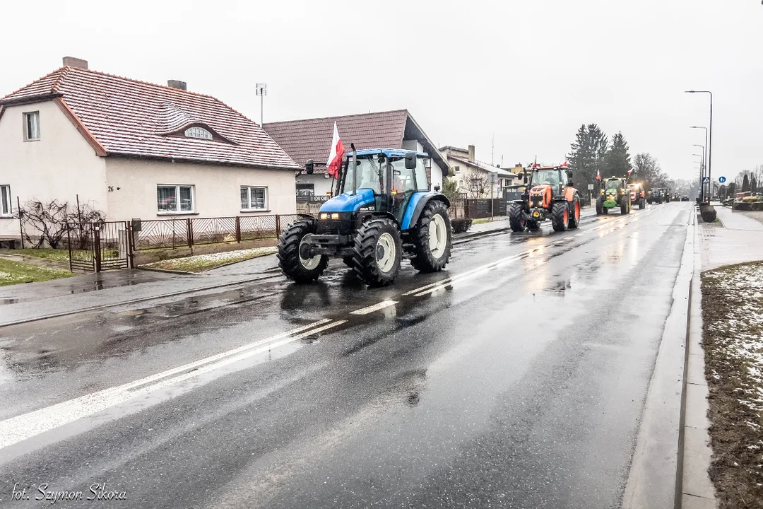 Protest rolników w powiecie krotoszyńskim