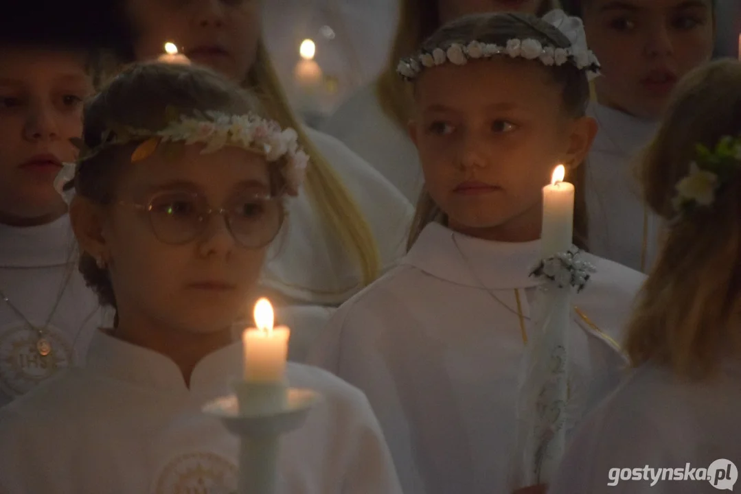 Pierwsza Komunia Św. w parafii św. Mikołaja w Krobi