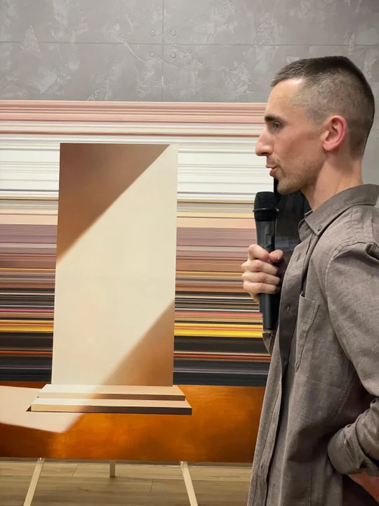 Wystawa obrazów gostyniaka Michała Dzika w KROB_KULT