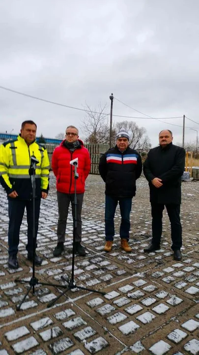 Konferencja prasowa burmistrza Jarocina na temat sprzedaży węgla