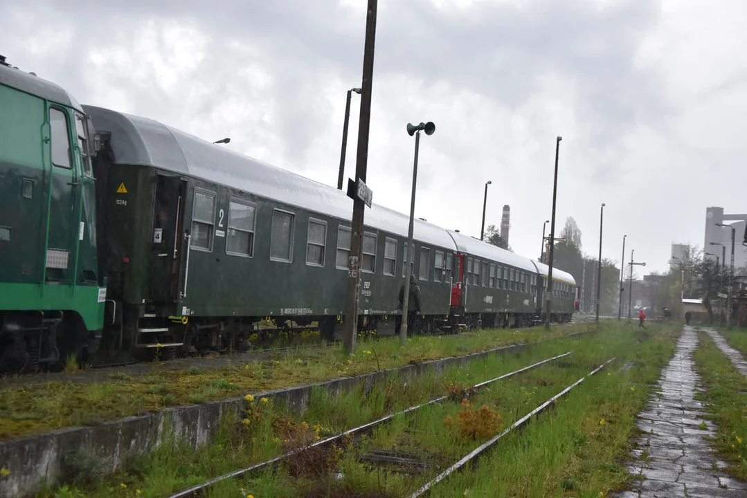 Pociąg turystyczny Baszta na linii Gostyń - Leszno