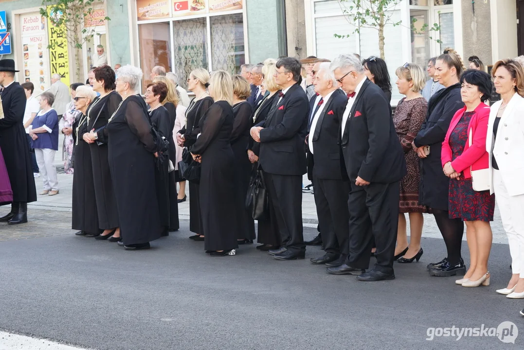 Poświęcenie figury Św. Jana Nepomucena w Krobi