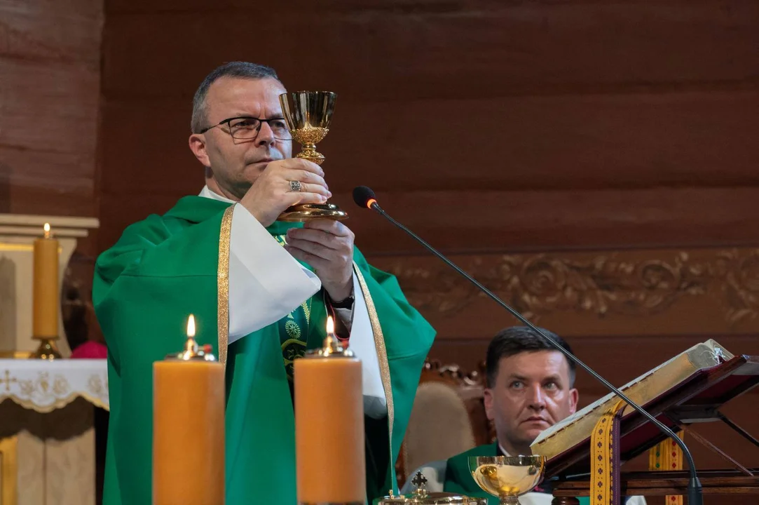 Poświęcenie drewnianego kościoła św. Marii Magdaleny w Krotoszynie