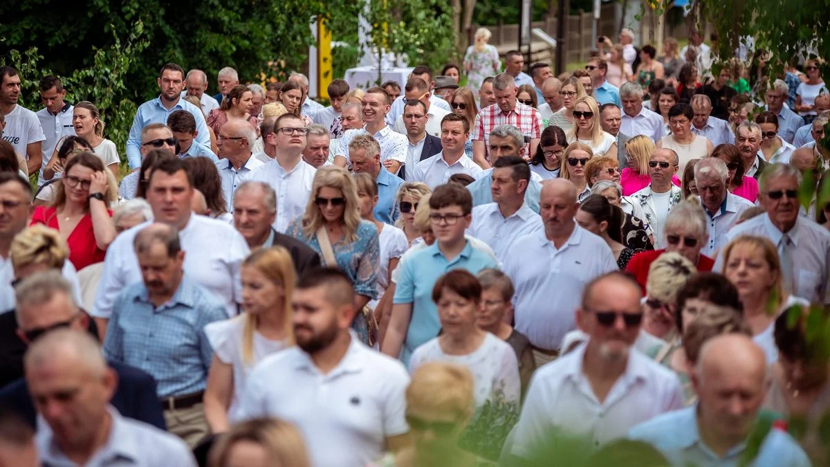 Procesja Bożego Ciała w Domachowie