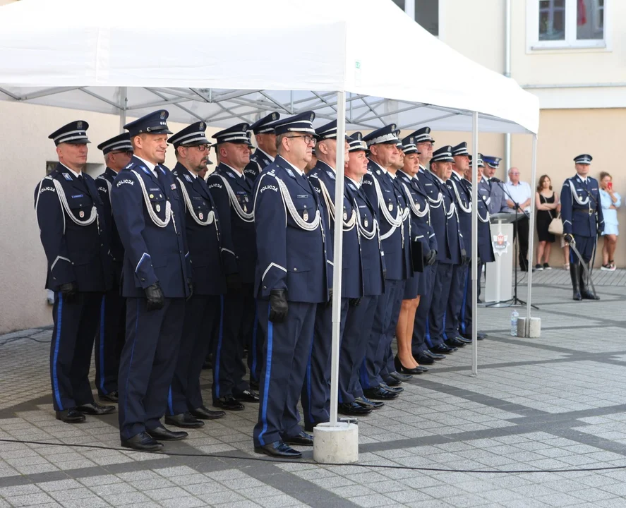 Ślubowanie nowych policjantów