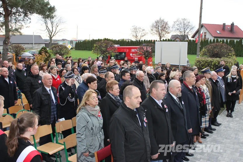 Nadanie imienia Powstańców Wielkopolskich Szkole Podstawowej w Żegocinie