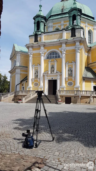 Wykopaliska na Świętej Górze - wizytacja wojewódzkiego konserwatora zabytków