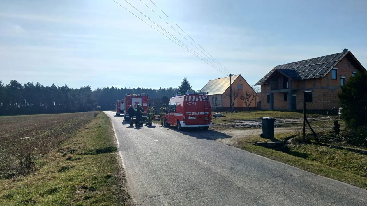 Podejrzenie zatrucia tlenkiem węgla w Magnuszewicach. Jedna osoba poszkodowana - Zdjęcie główne