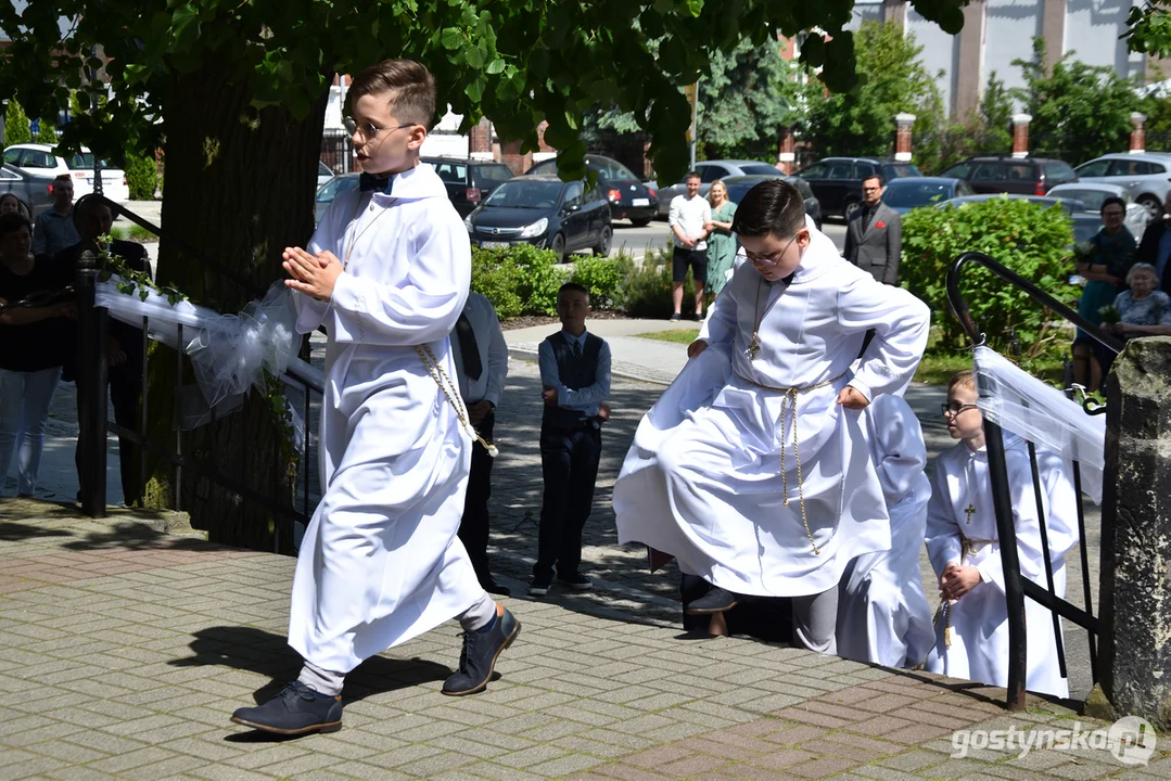 I Komunia Święta w parafii Narodzenia Najświętszej Maryi Panny w Poniecu